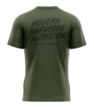 Load image into Gallery viewer, Team MHN T-Shirt - Military - ModernHardcore.com
