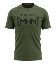 Load image into Gallery viewer, Team MHN T-Shirt - Military - ModernHardcore.com
